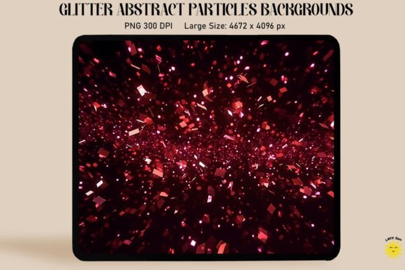 Download Abstract Maroon Particles Backgrounds - Premium Bundle