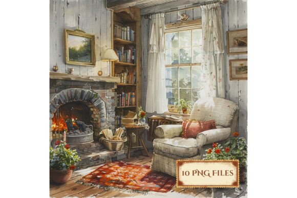 Download Cozy Cottage Scrapbook Background Paper - Scrapbook background Collection